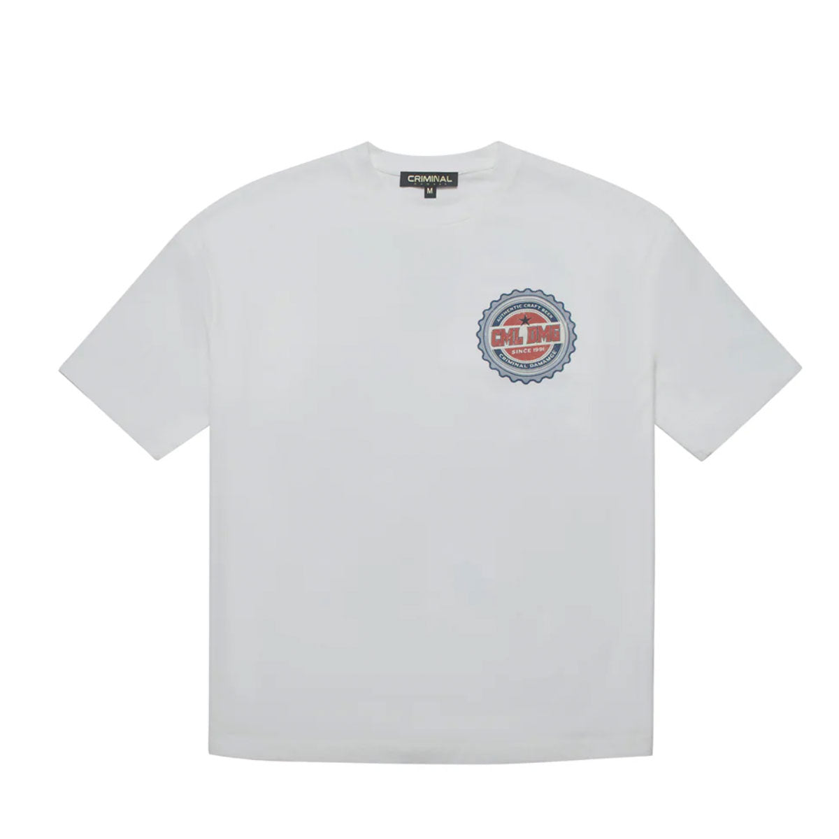 Beer Bottle Tee | White