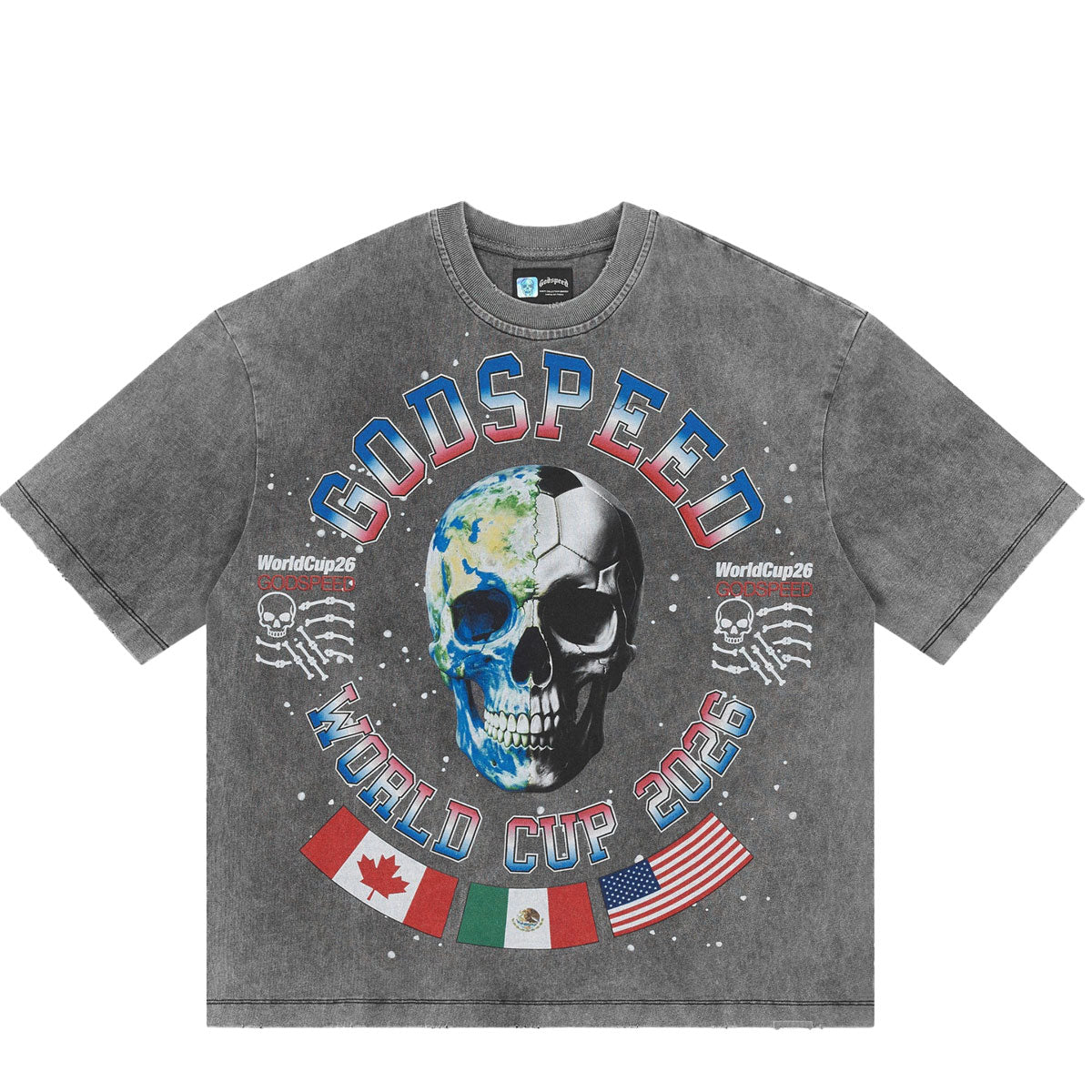 Planet Futbol Tee | Grey