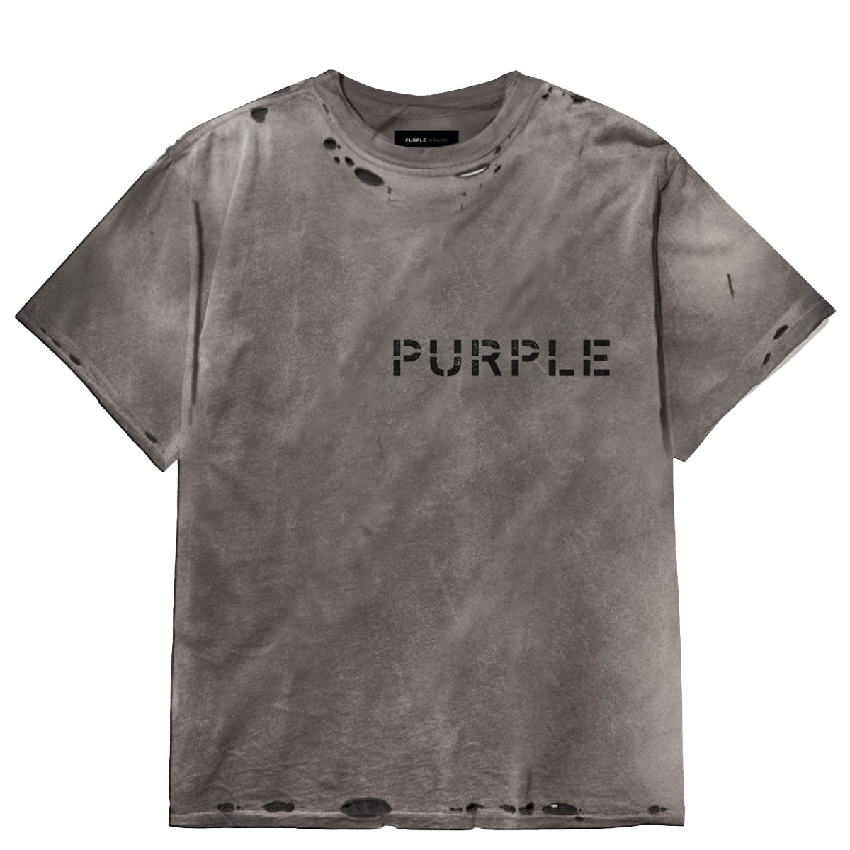 Stencil Wordmark Tee | Brown