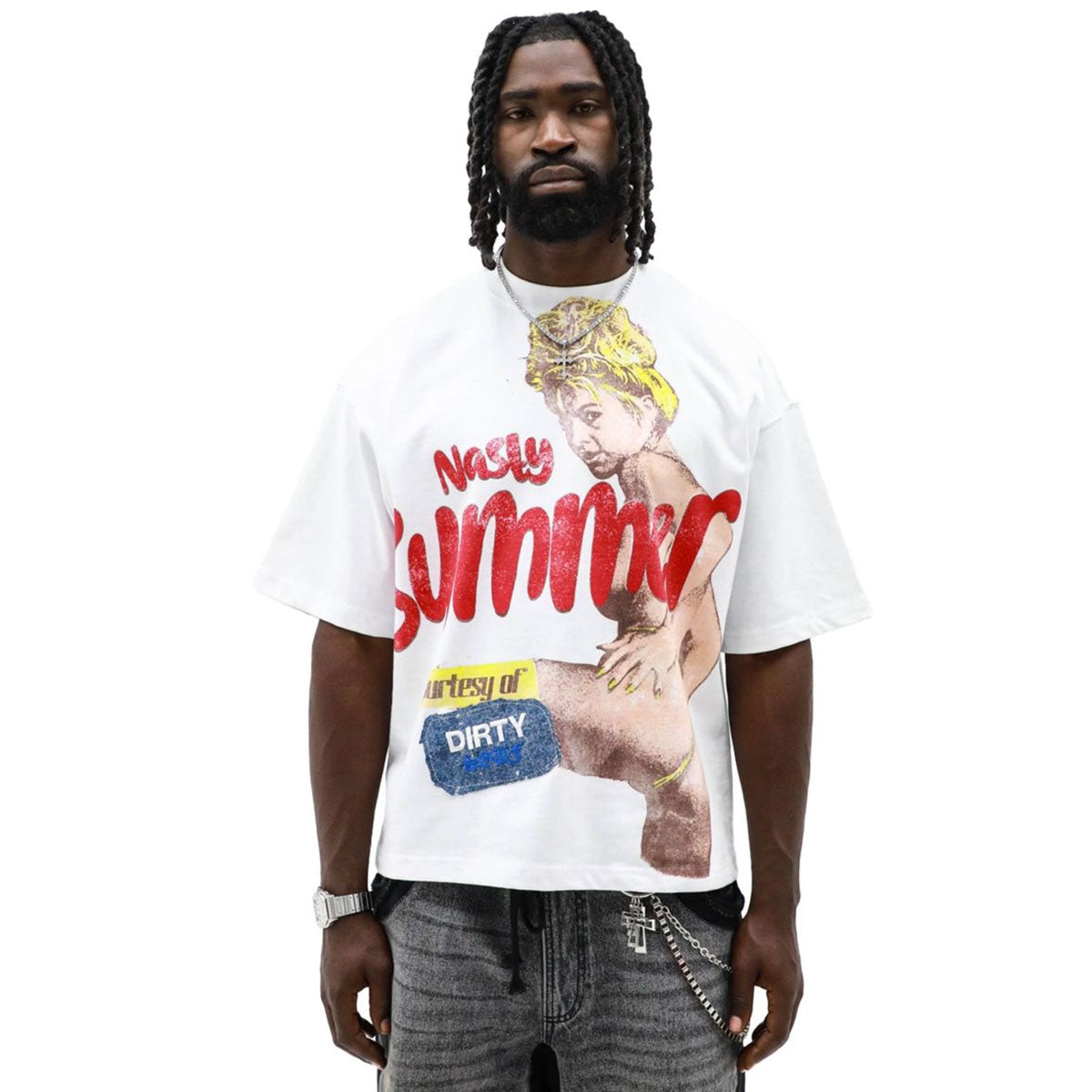 Nasty Summer Tee | White