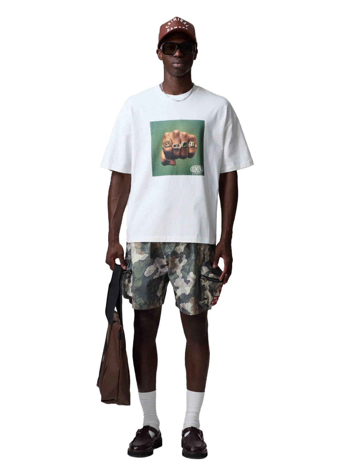 Fist Of God Tee | White