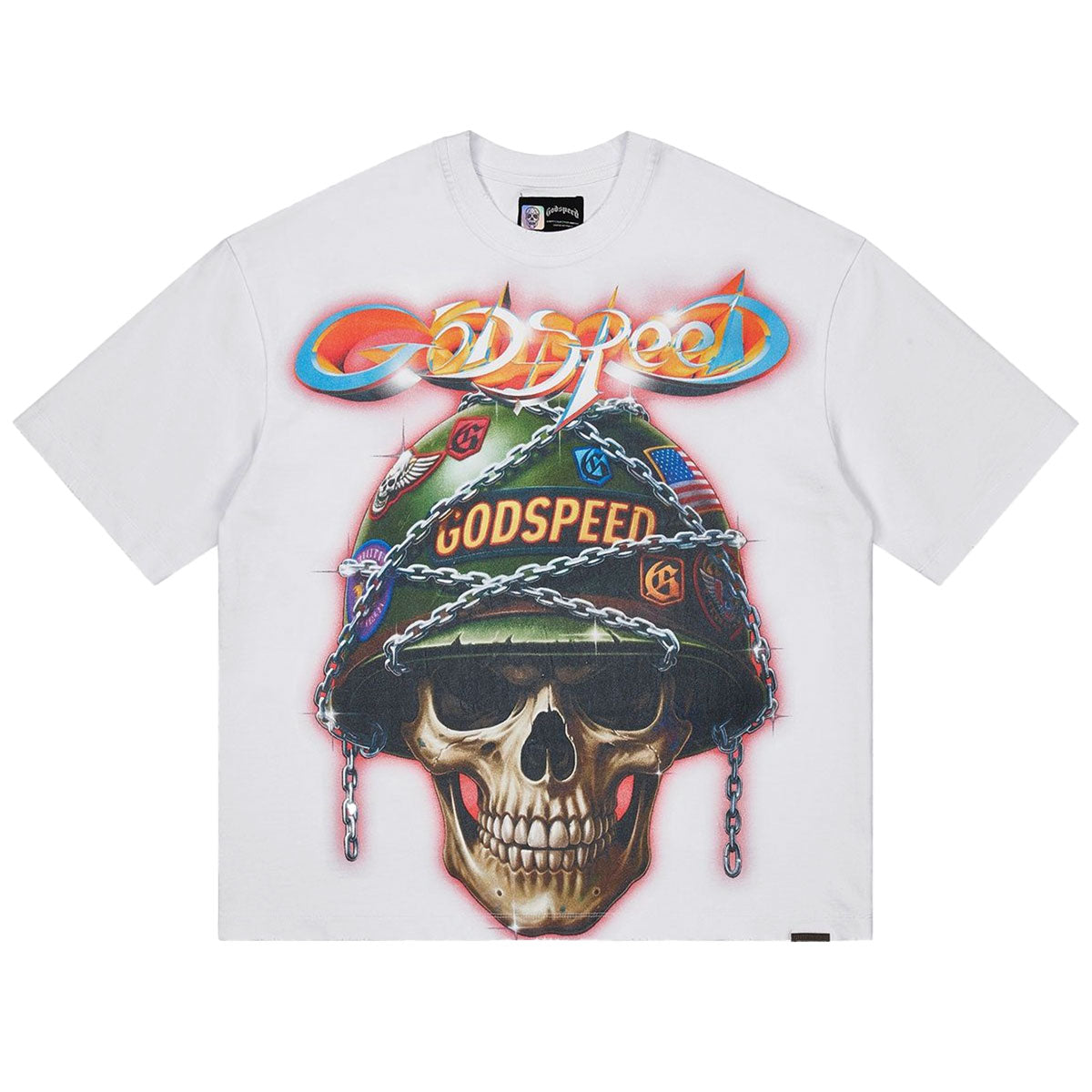 Badges Of Honor Tee | White