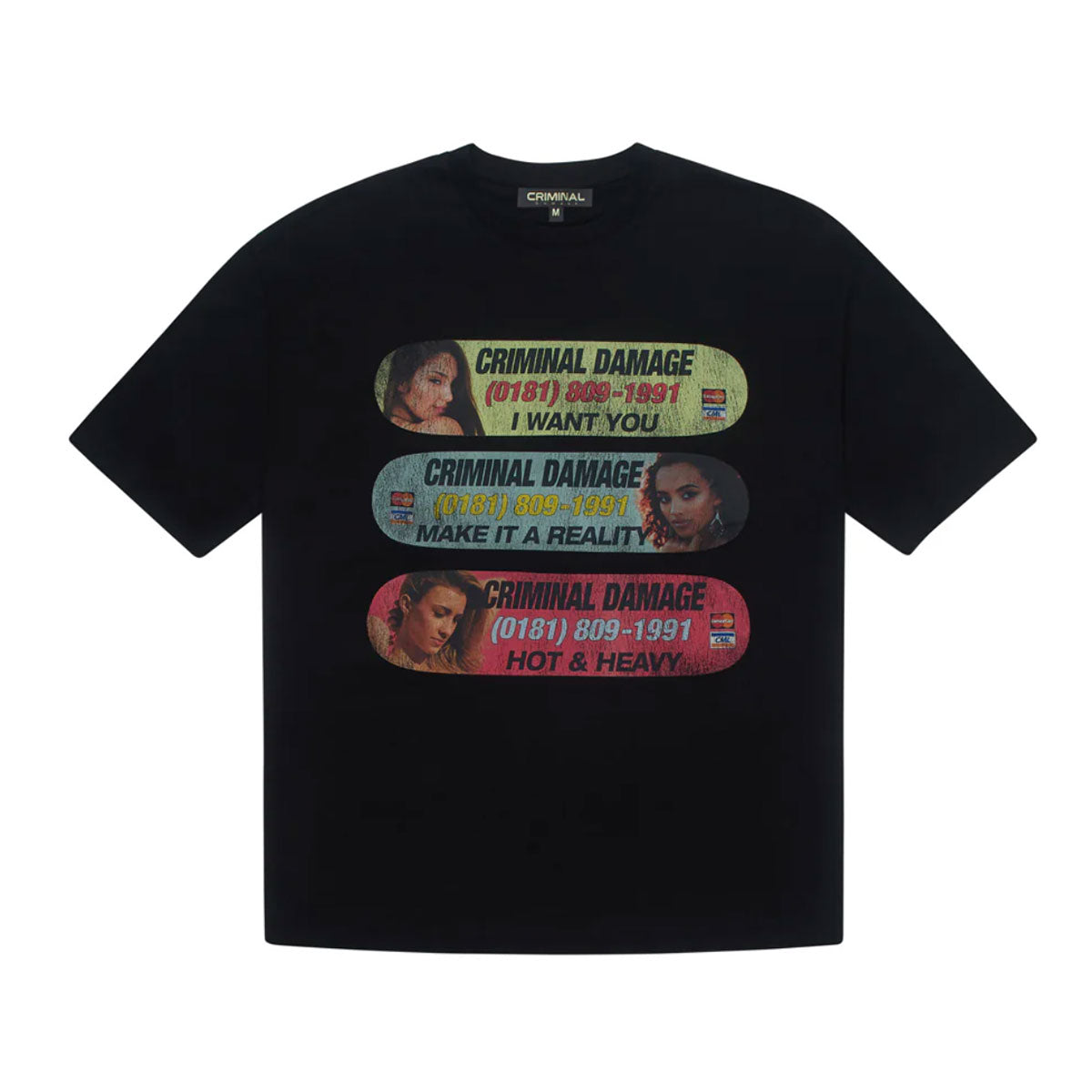 Hotline Reality Tee | Black