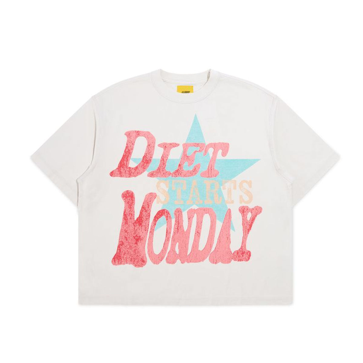 Jumbo Star Tee | Antique White