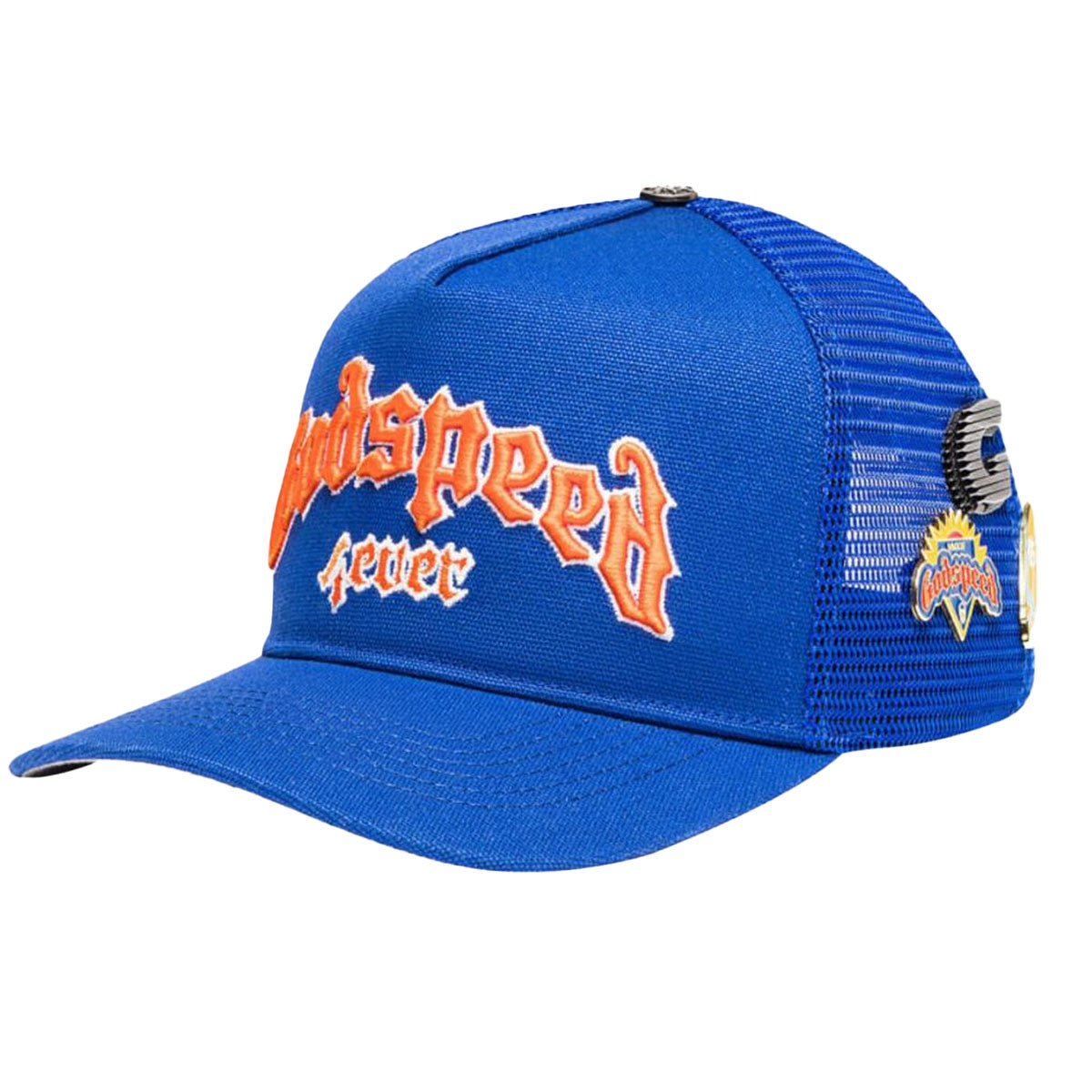 GS Forever Trucker Hat | Blue/Orange