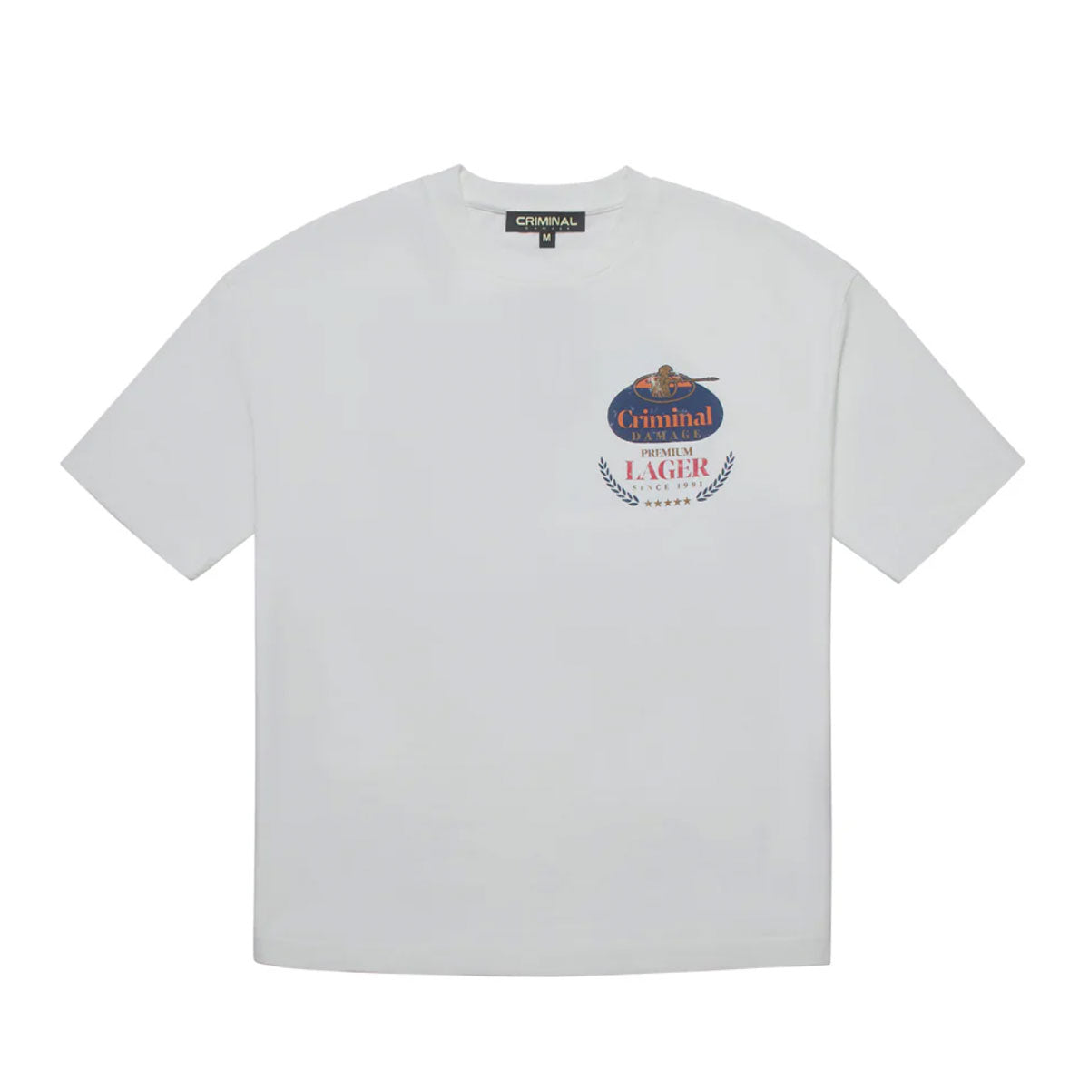 Premium Lager Tee | White