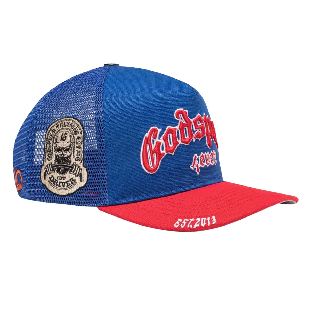 GS Forever Trucker Hat | Blue/Red