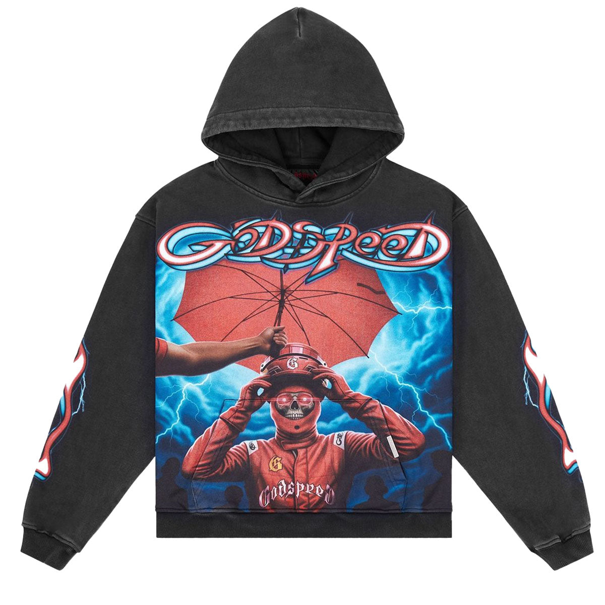 Supreme Reign Hoodie | Black Wash