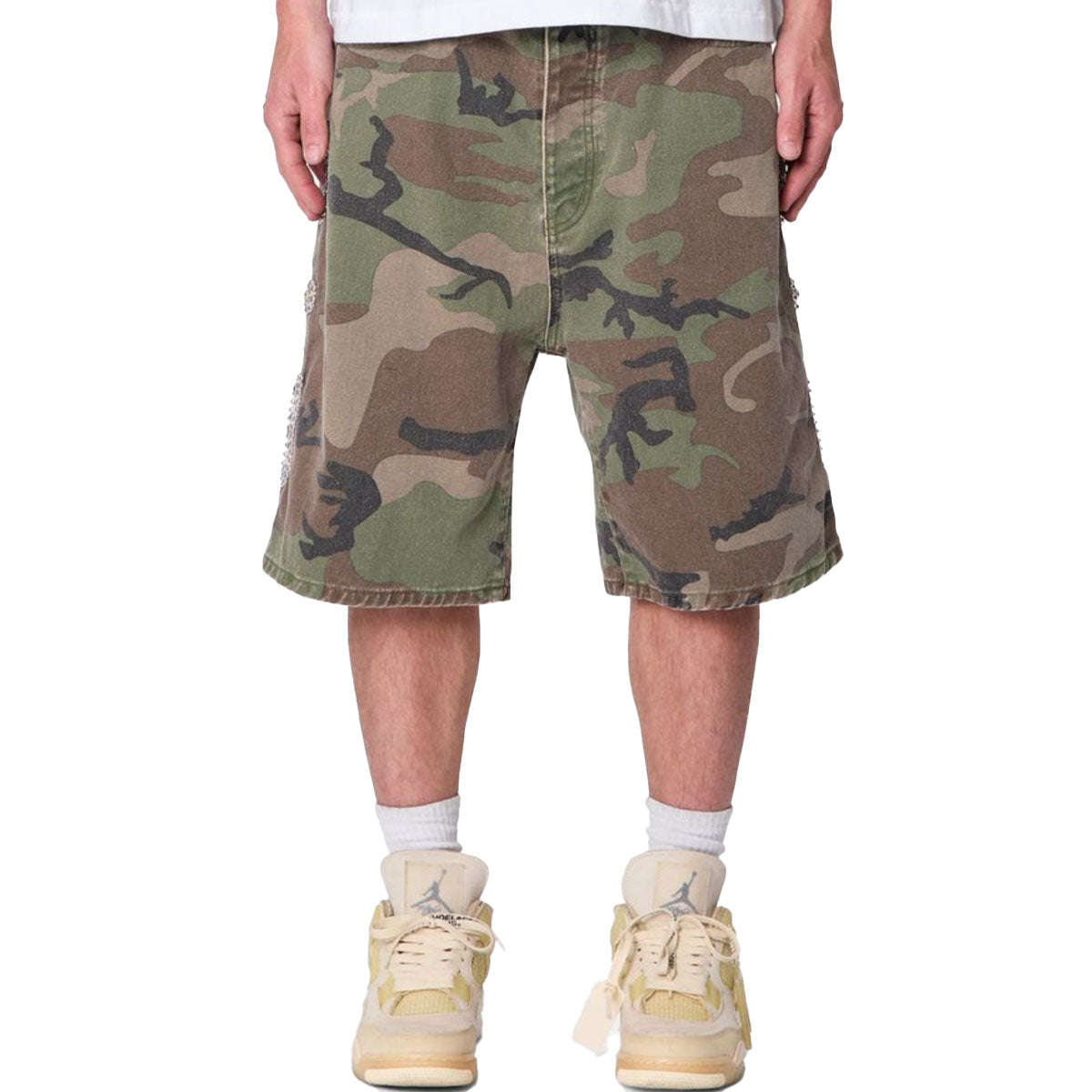 Baggy Mojave Canvas Shorts | Camo