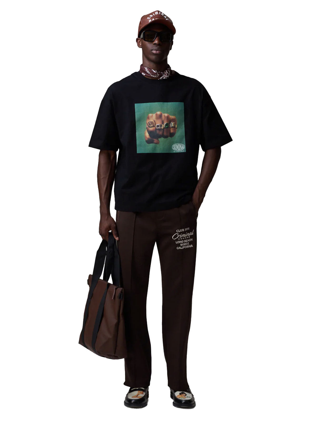 Fist Of God Tee | Black