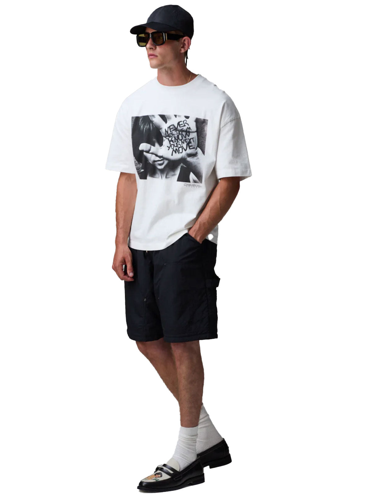 Cover Up Tee | White