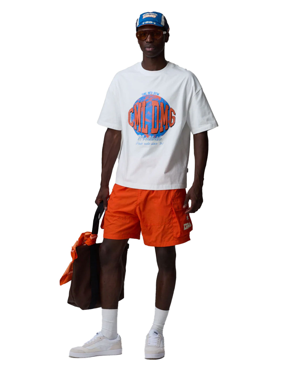 Worldwide Radio Tee | White