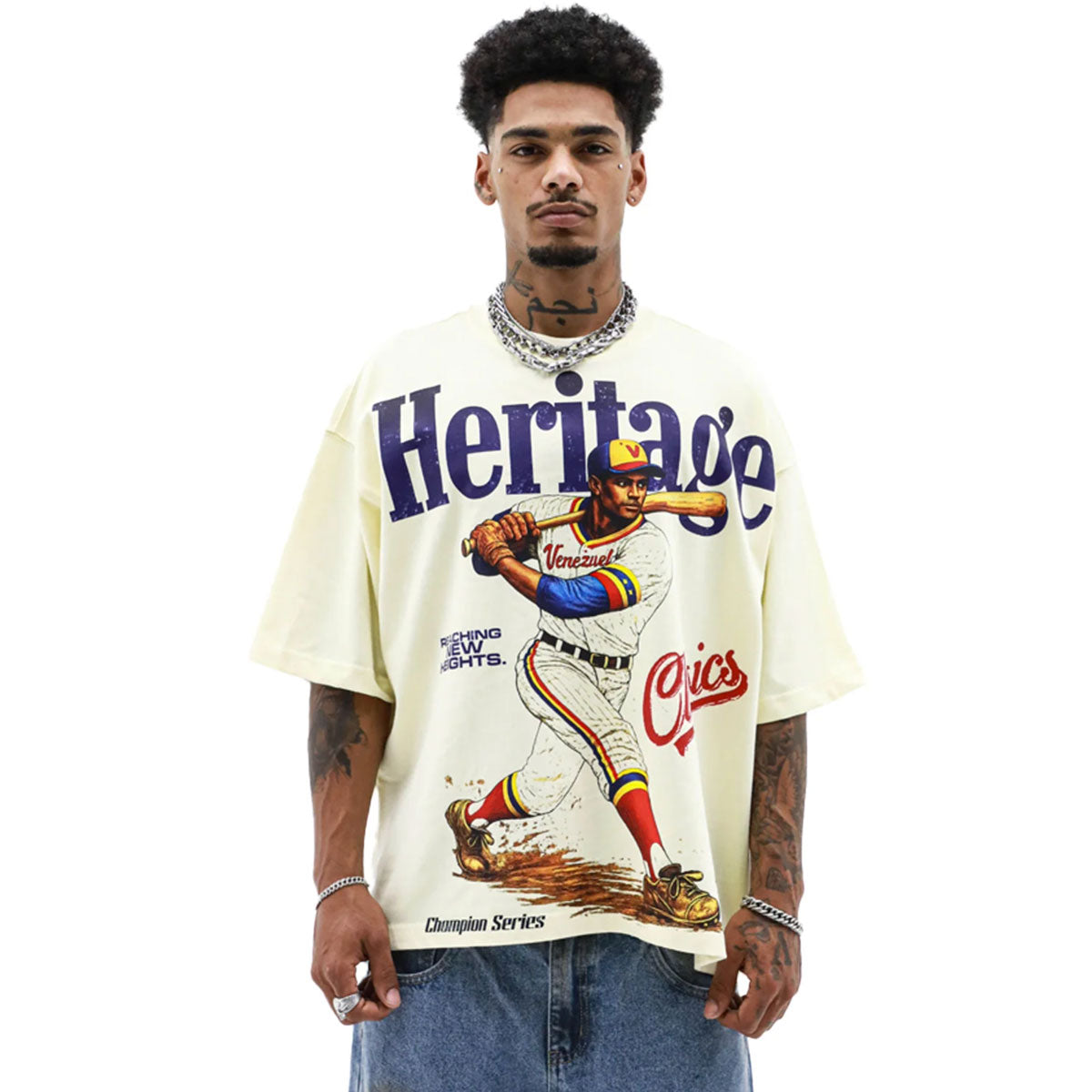 Heritage Venezuela Tee | Cream