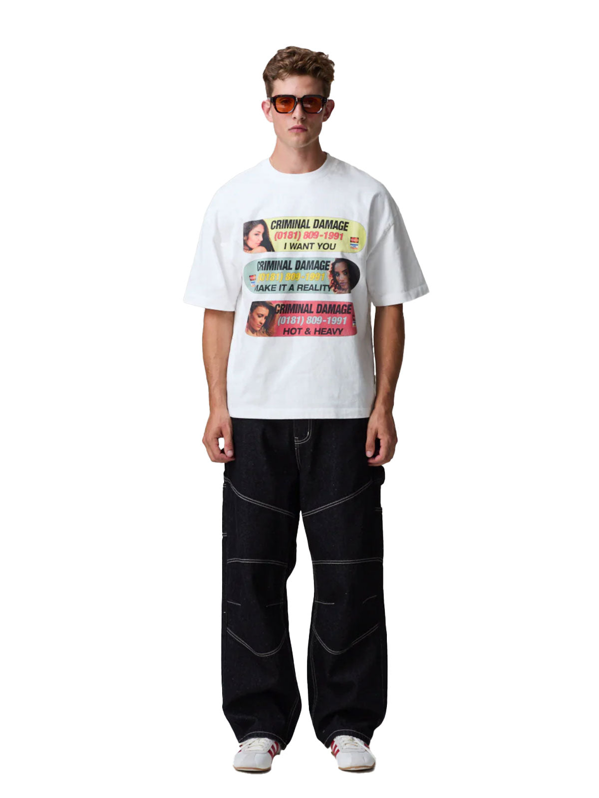Hotline Reality Tee | White