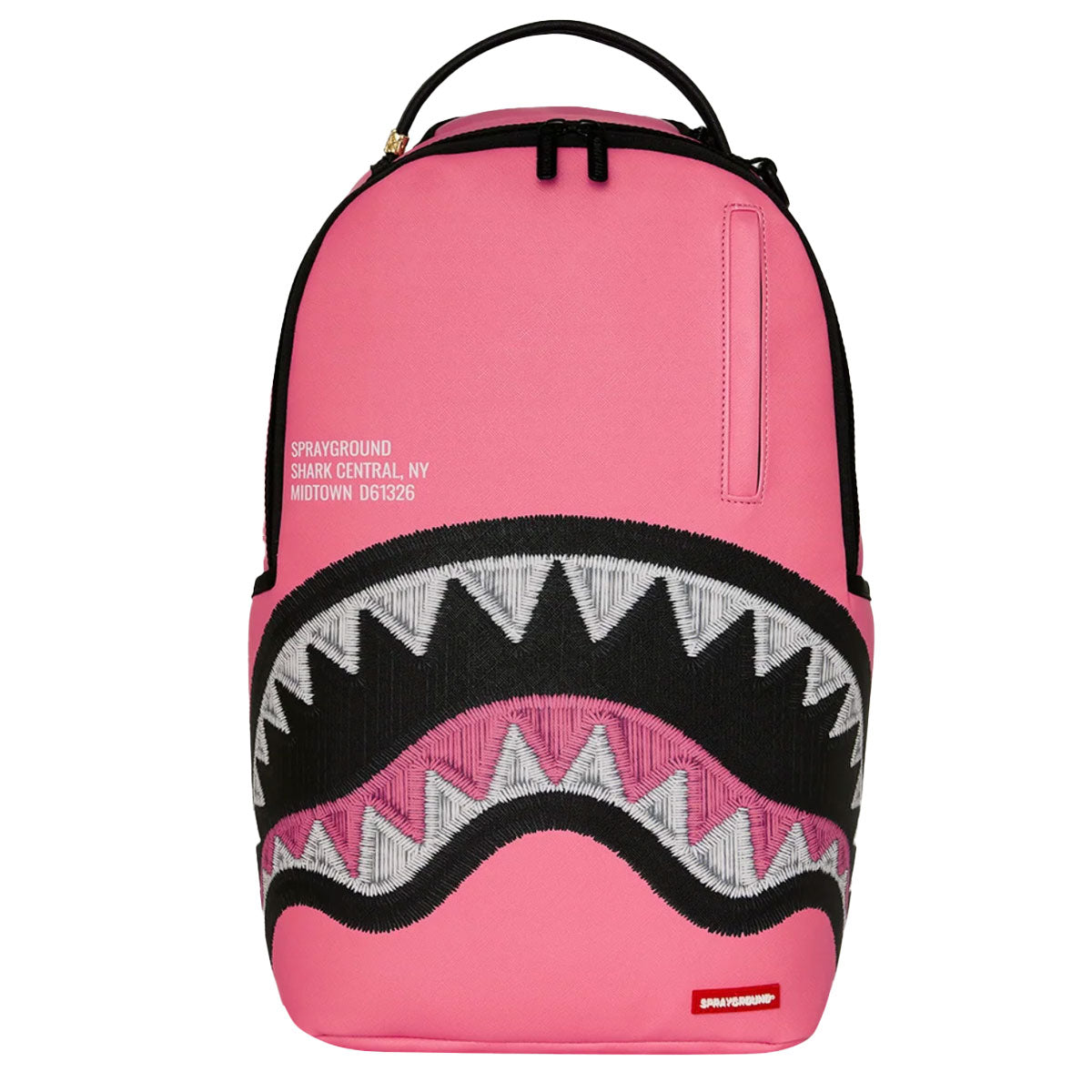 Shark Central Embroidered Effect Backpack