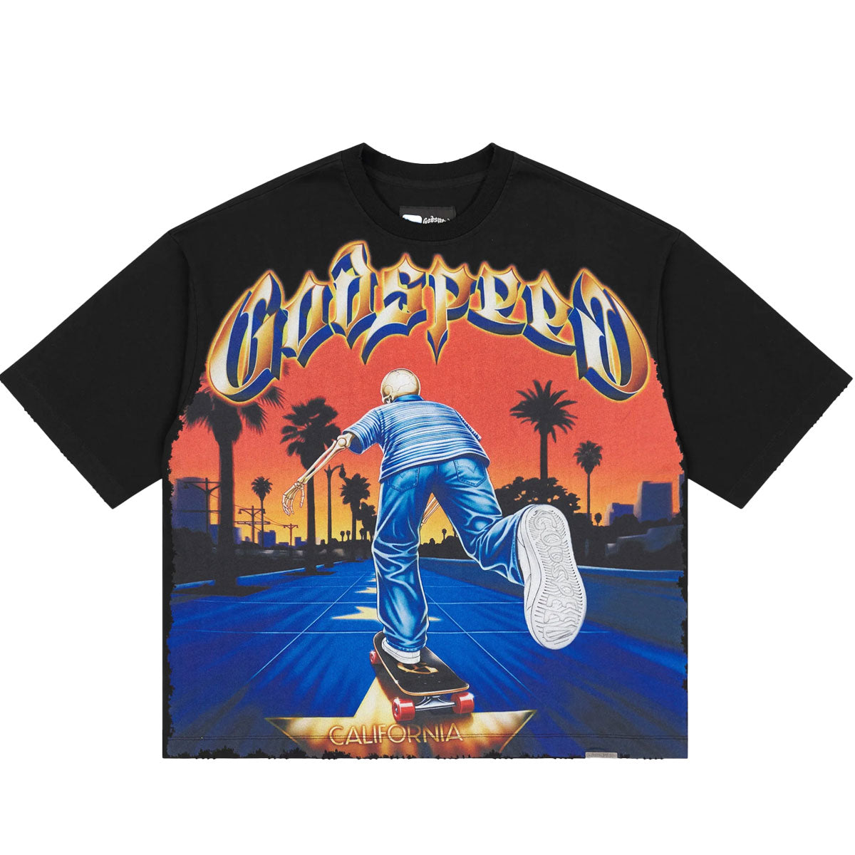 Kick Push Tee | Black
