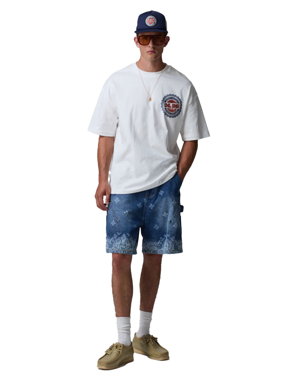 Beer Bottle Tee | White