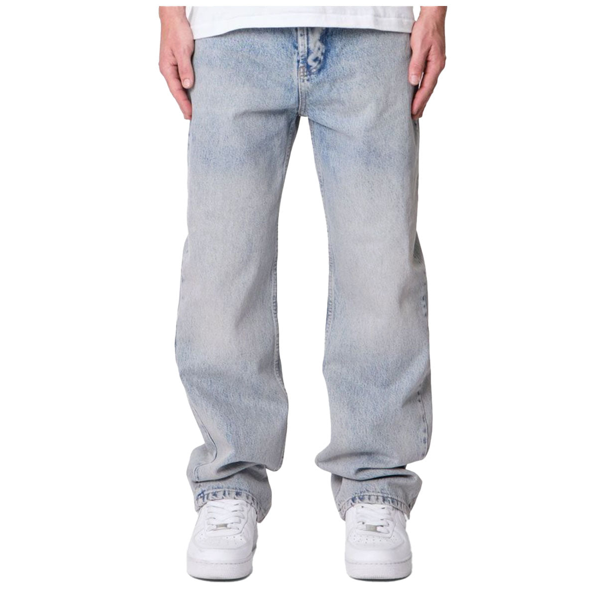 Baggy Denim | Light Sand Washed Blue