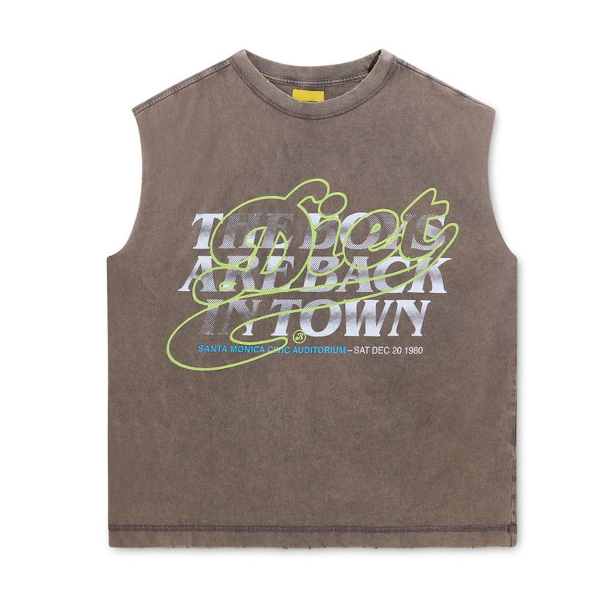 Boys Are Back Cut Off Tee | Vintage Black