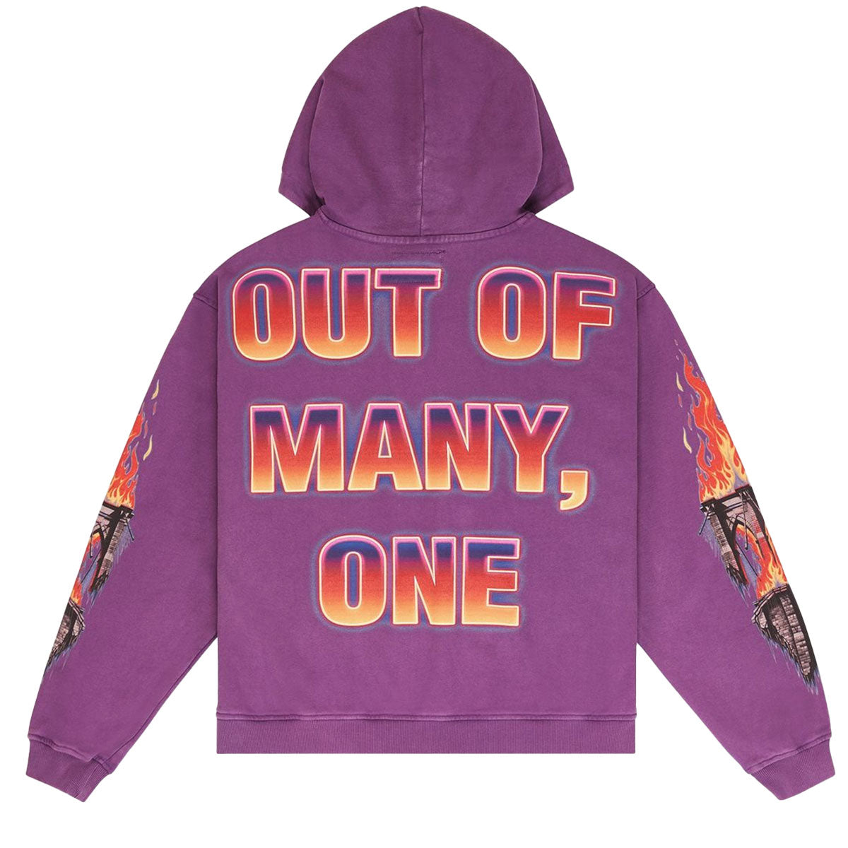 Burnt Bridges Hoodie | Grape