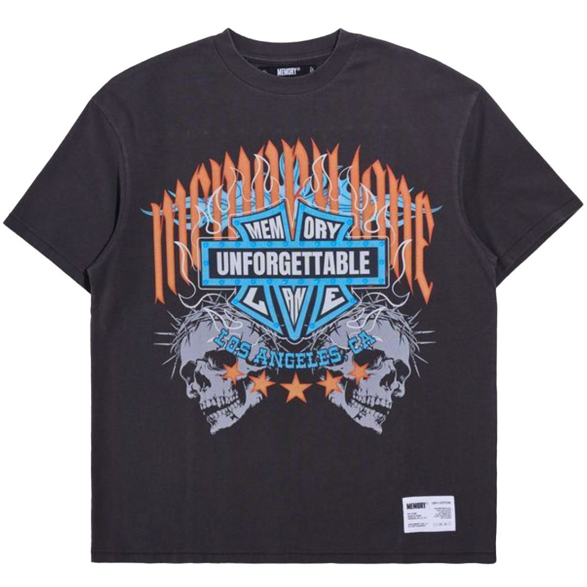 Unforgettable Shield Tee | Vintage Black