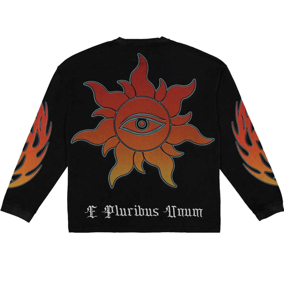 On The Run Long Sleeve Tee | Black Wash