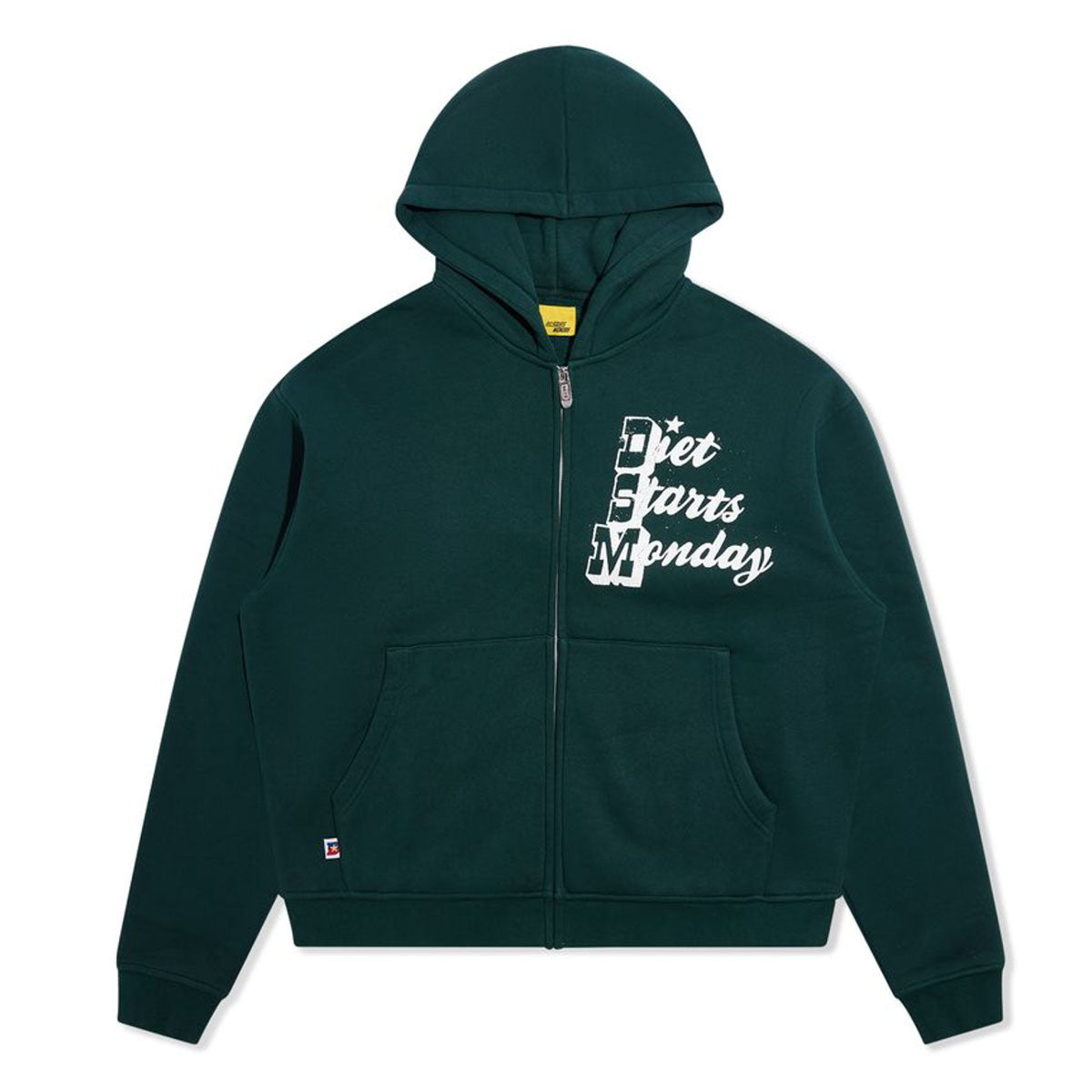 Star Full Zip Hoodie | Pine