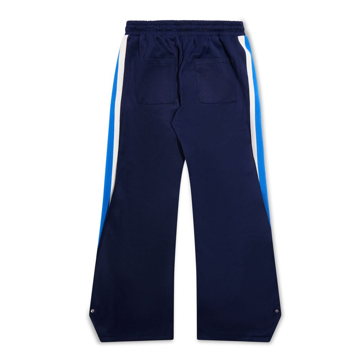 Striped Snap Pant | Navy/Blue